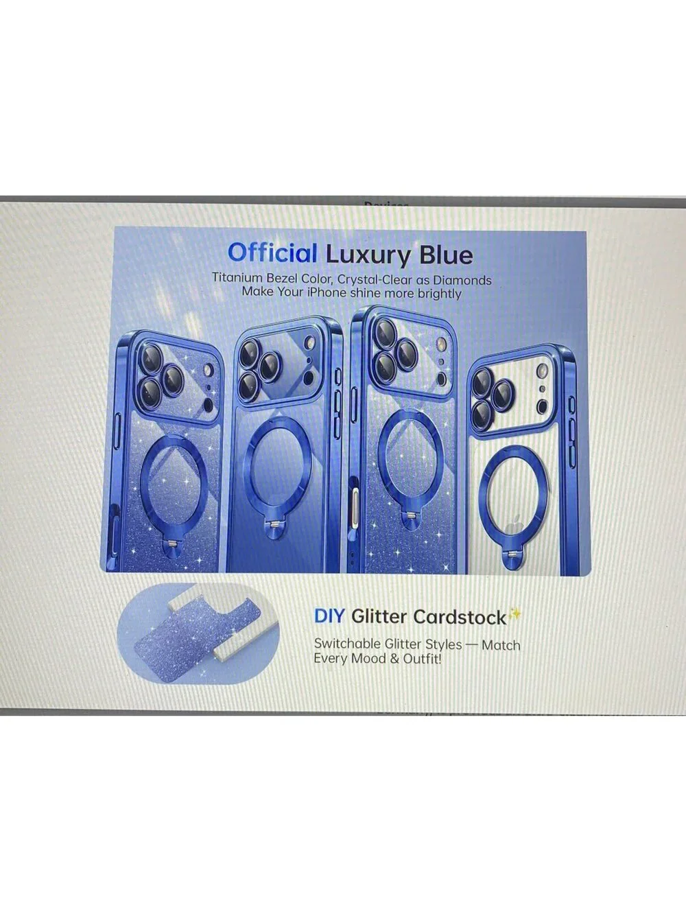 Peerock Case for iPhone 17 Pro Max Deep Blue